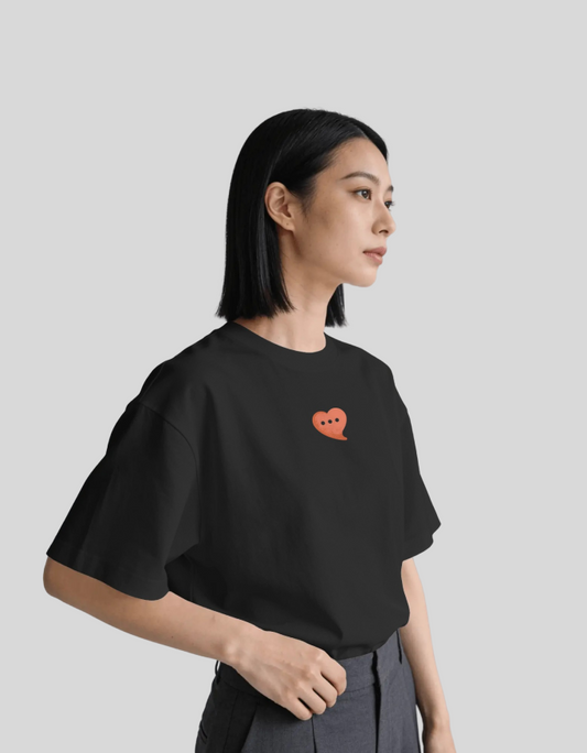 Heart of Love - Cute Love Collection - Oversized Standard T-Shirt