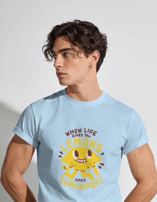 Lemons Life Lesson - Classic Crew Tshirt