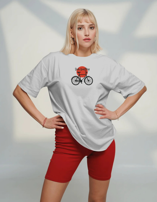 Side Questing - Cycling Concept - Oversized Classic T-Shirt